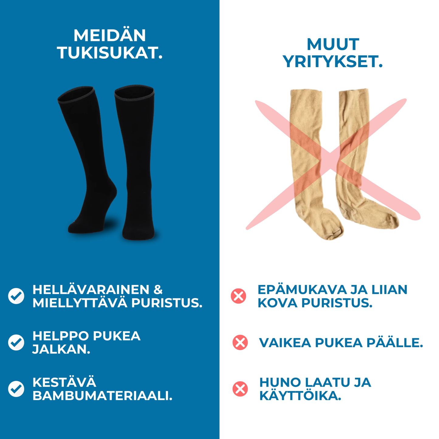 Lääketieteelliset Kompressiosukat